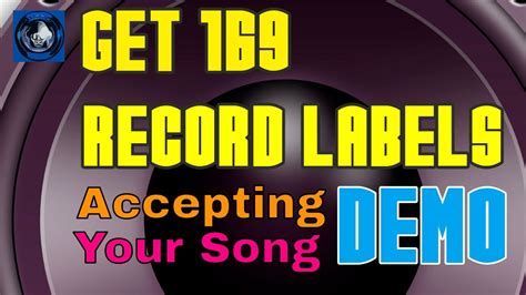 electronic music labels accepting demos